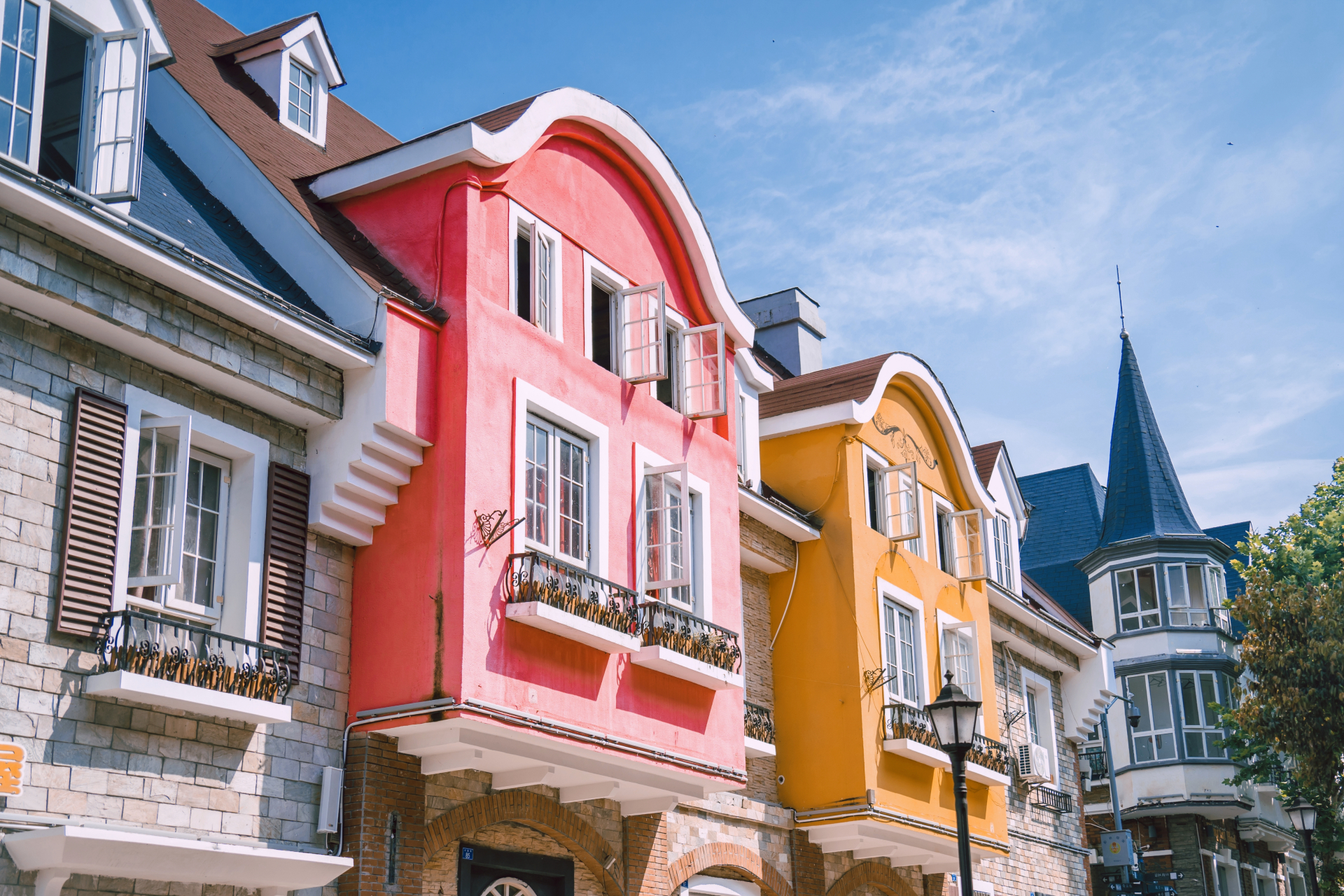 成都周边的多巴胺色童话小镇!