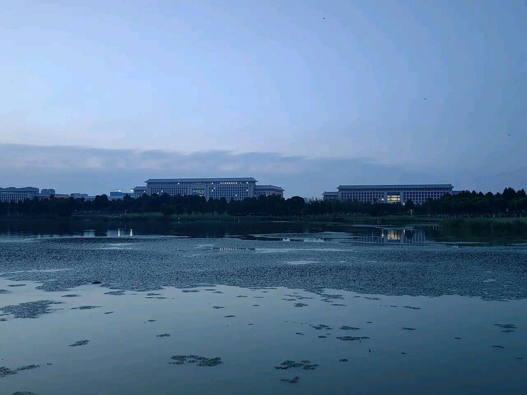 此时此刻的安徽省委省政府大楼,你看到了什么.2023.8.5晚19点21分