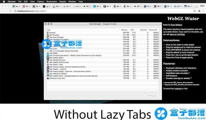 Lazy Tabs 浏览器加速