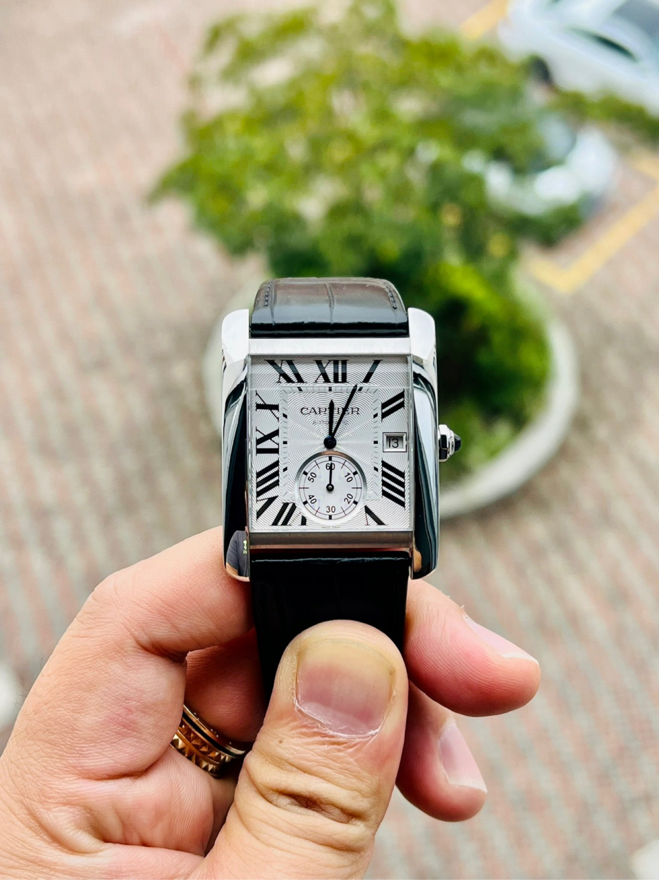 卡地亚 坦克系列w533000361动自6960机械男表,34.