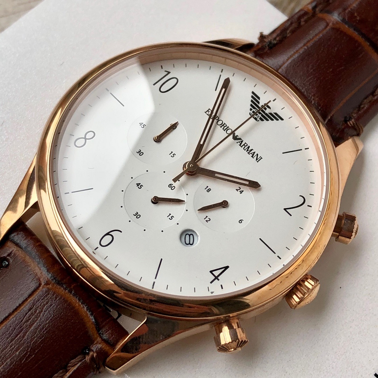 阿玛尼ar1916霸气侧漏#腕表# #名表# #时尚穿搭