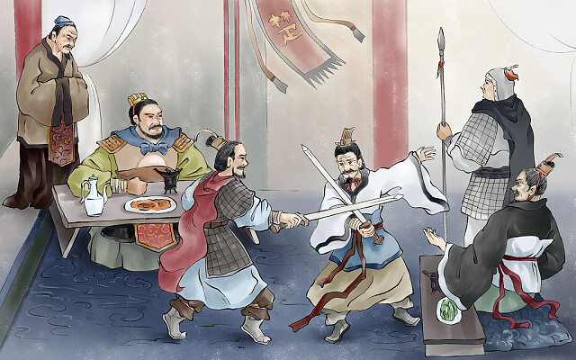 从军行,项庄舞剑