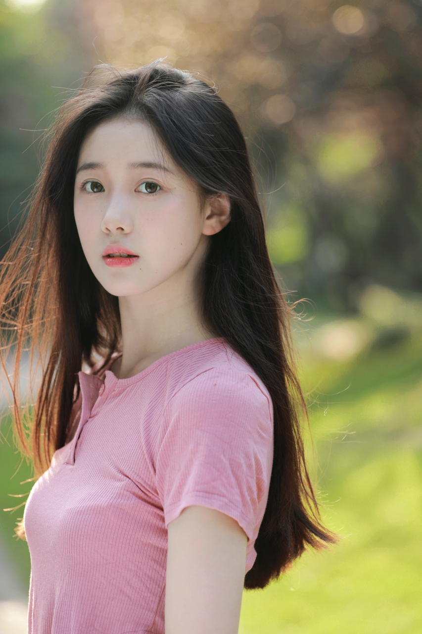 浙传大学美女,校花李瑜#校花营地