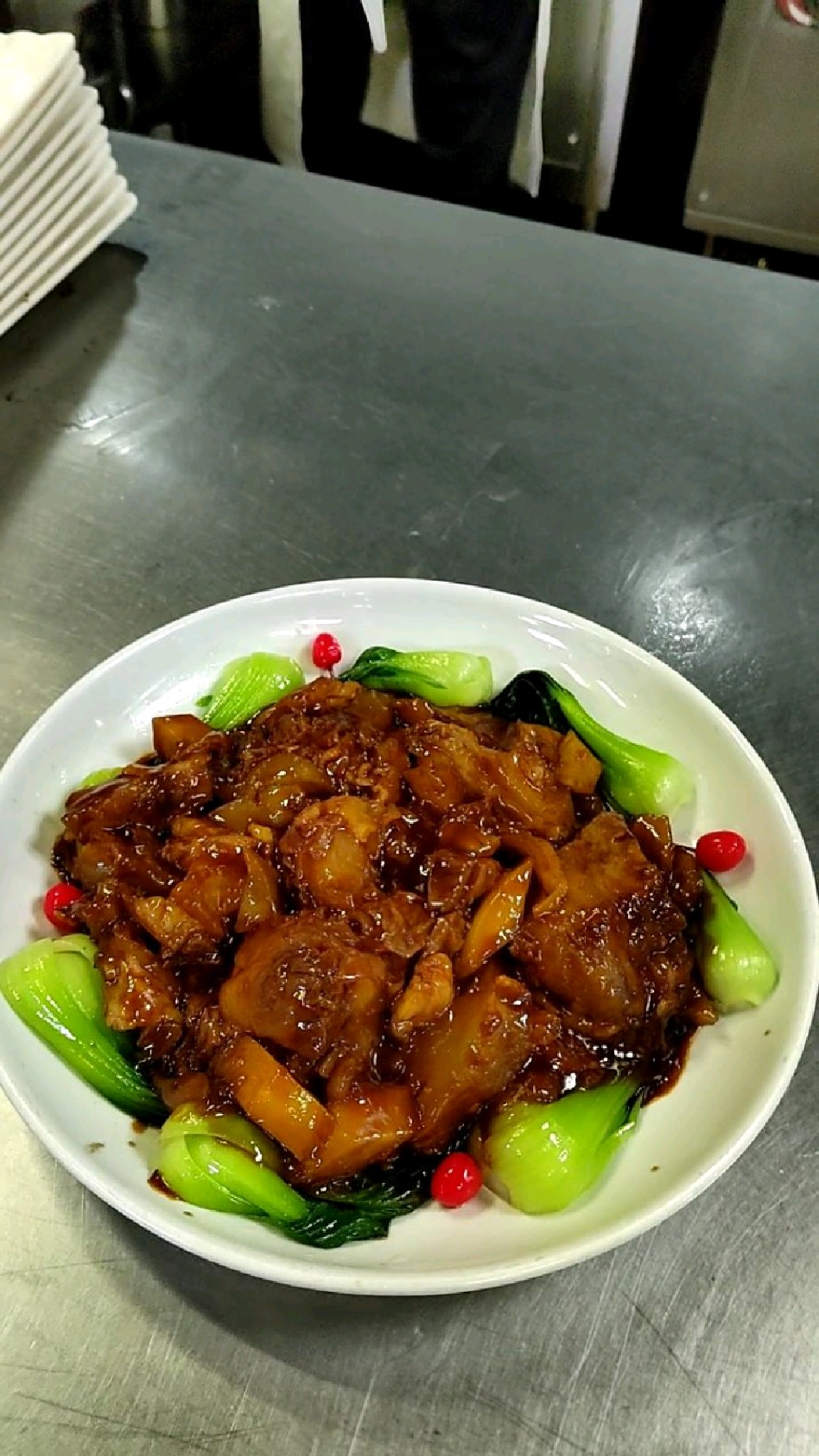 红烧牛窝骨,都是牛筋吃起来真爽-度小视