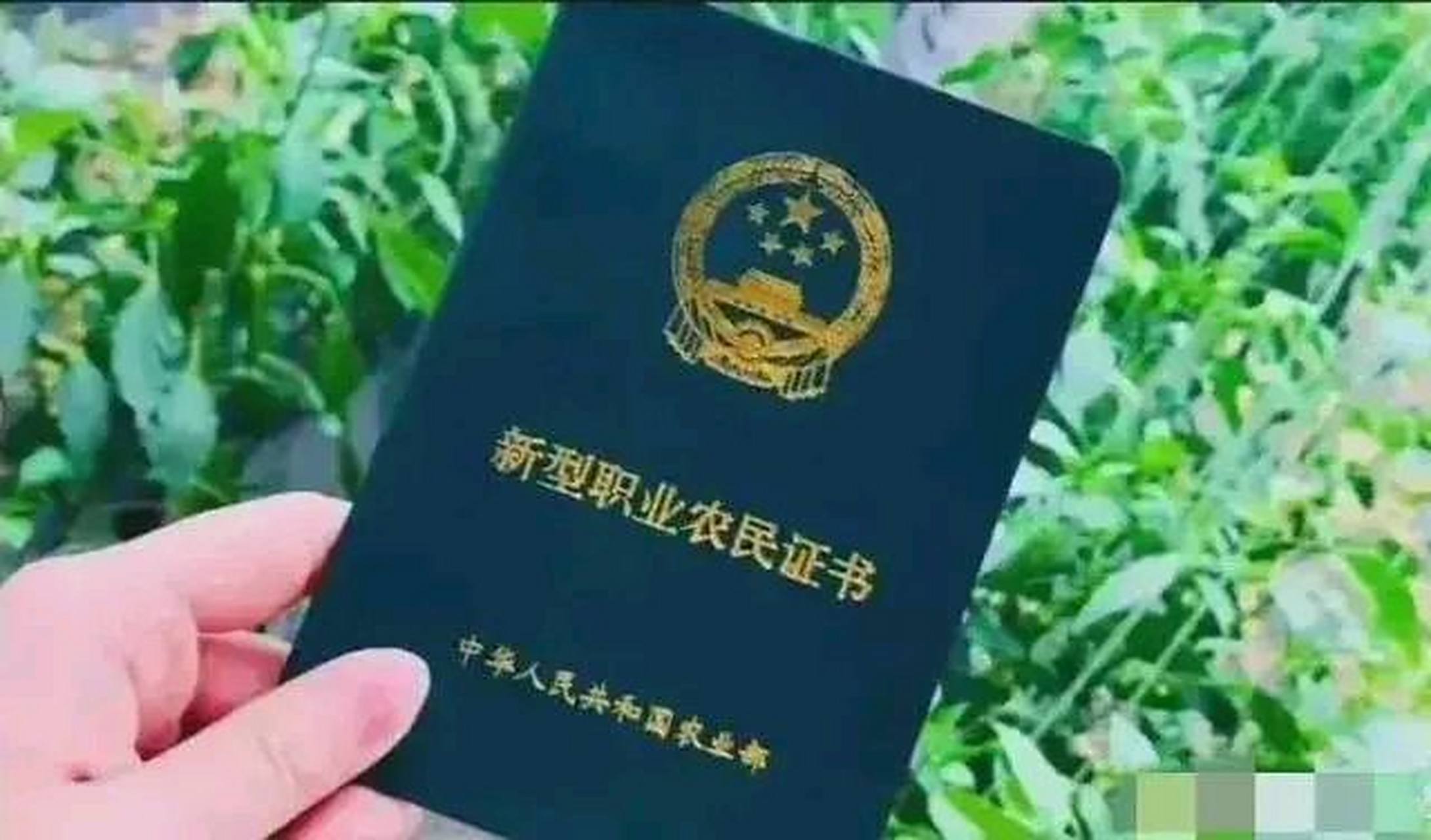 农民证全称为《新型职业农民证书》,是国家农业部颁发的制作的.