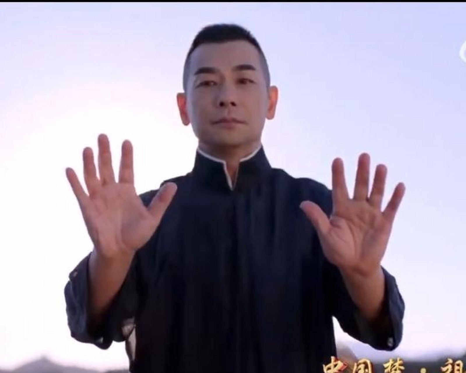 赵文卓#  武术表演空中踢刀好厉害,传承尚武精神,武起来确实很酷