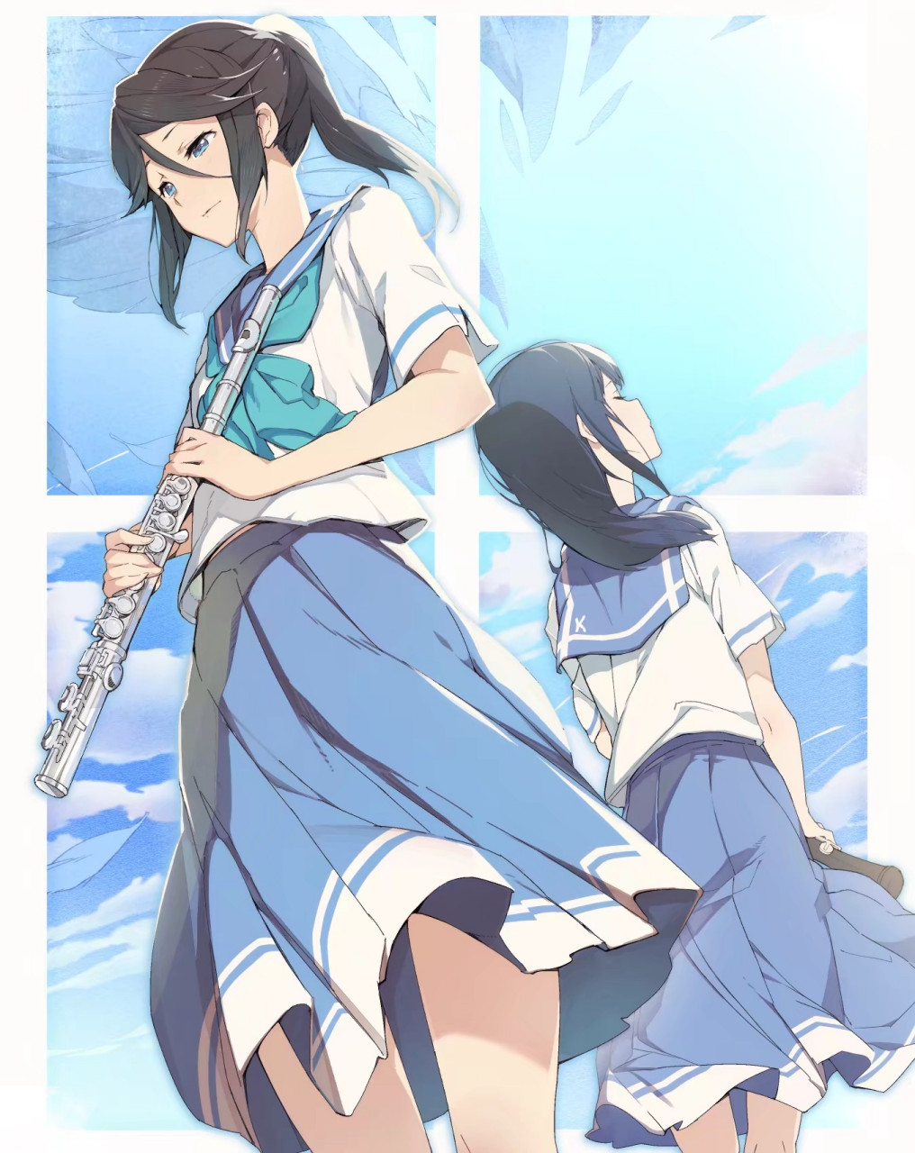 利兹与青鸟# 伞木希美 铠冢霙  画师:3s