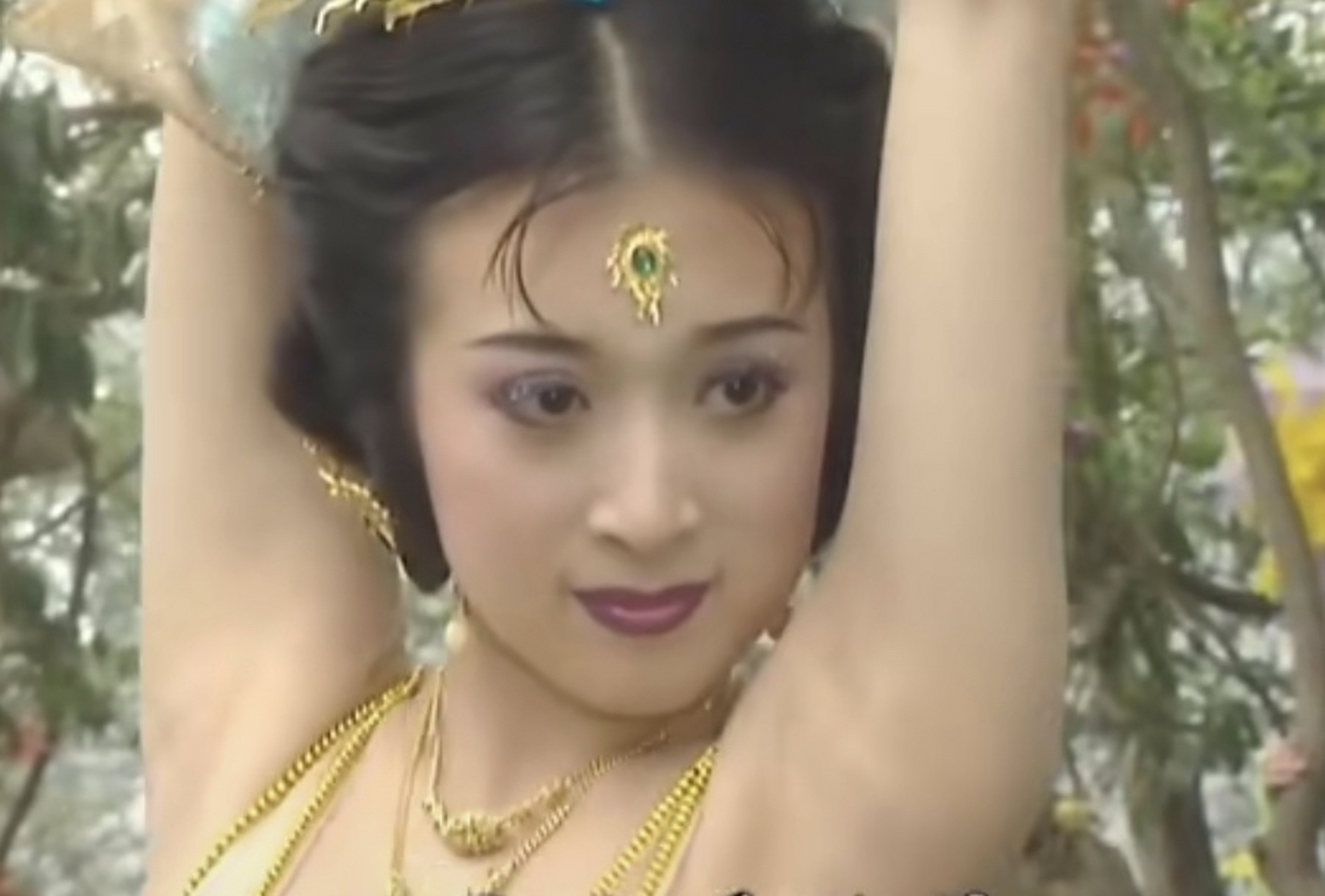 西游记孔雀公主跳舞图片
