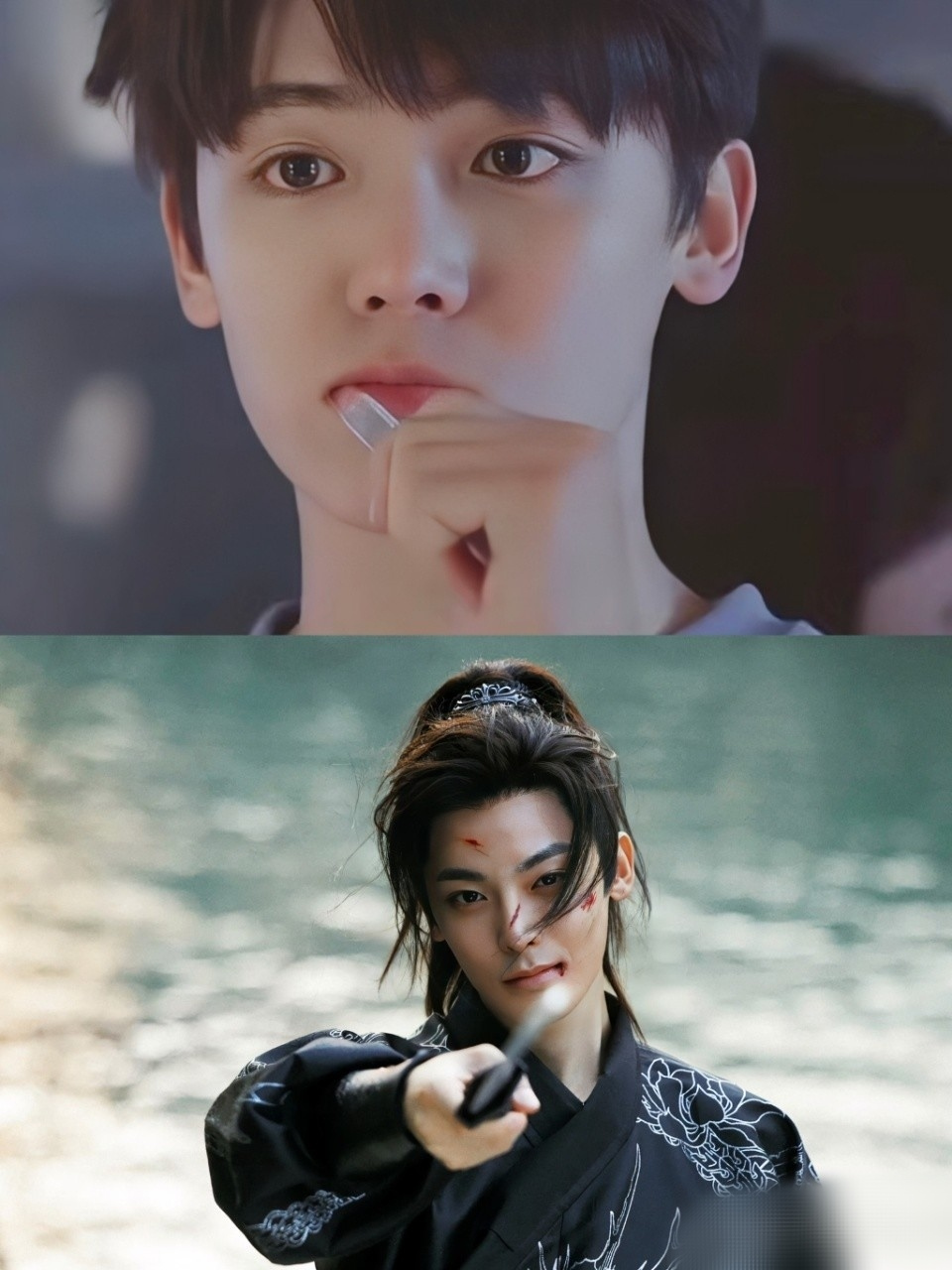影视# 侯明昊《寒武纪》和《护心》反差,这是小奶狗长成小狼狗了呀