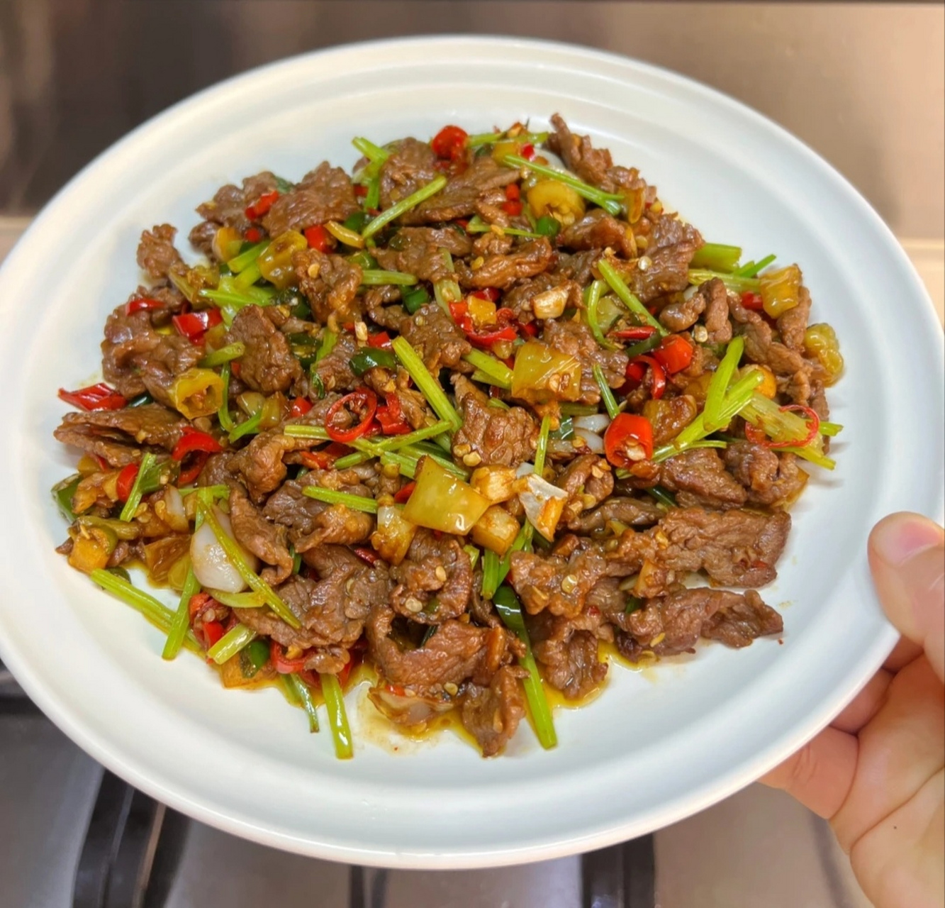 下饭菜——泡椒炒牛肉