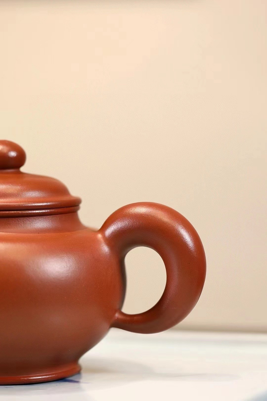 全手工精品 丨道洪掇只壶 原矿底槽清,450cc 实力陶手娄祝剑全手工