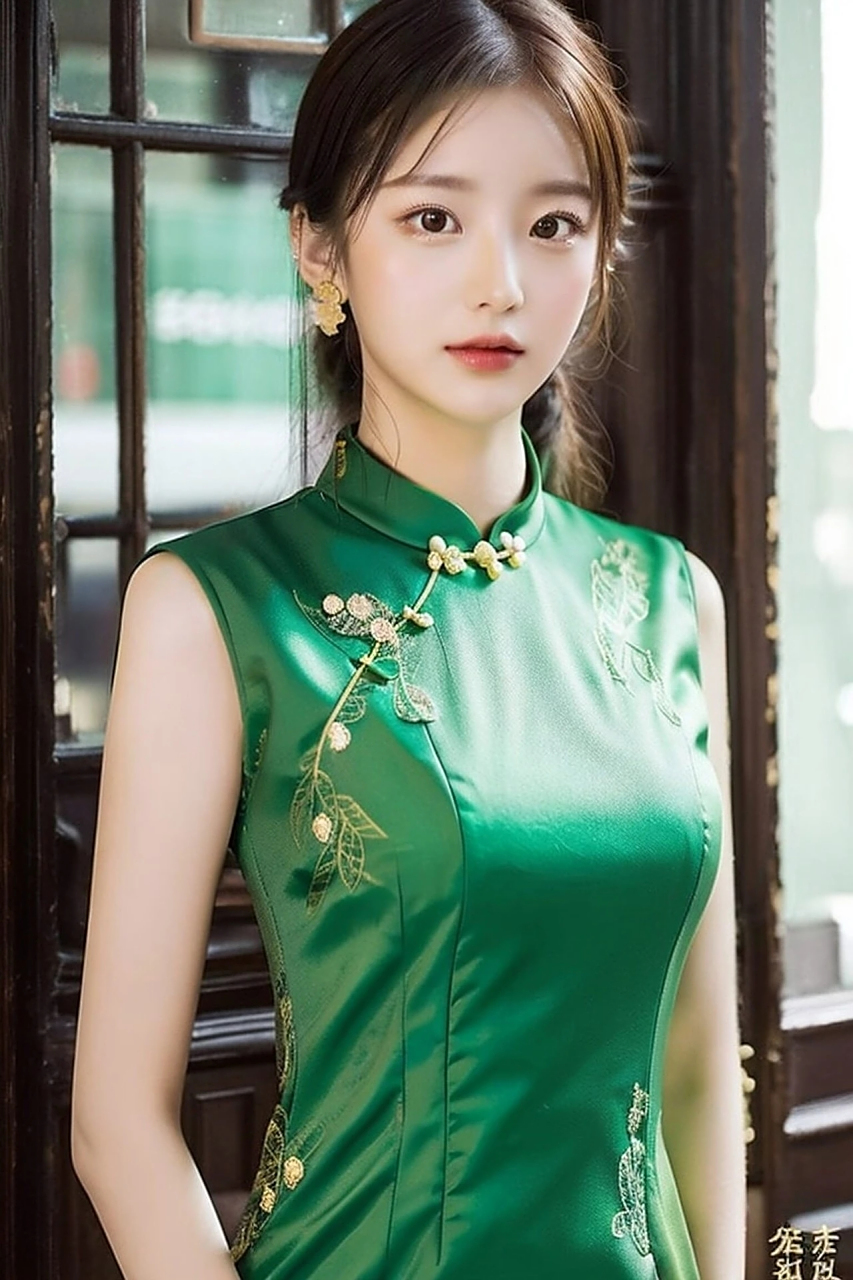 优雅端庄的民国旗袍美人4