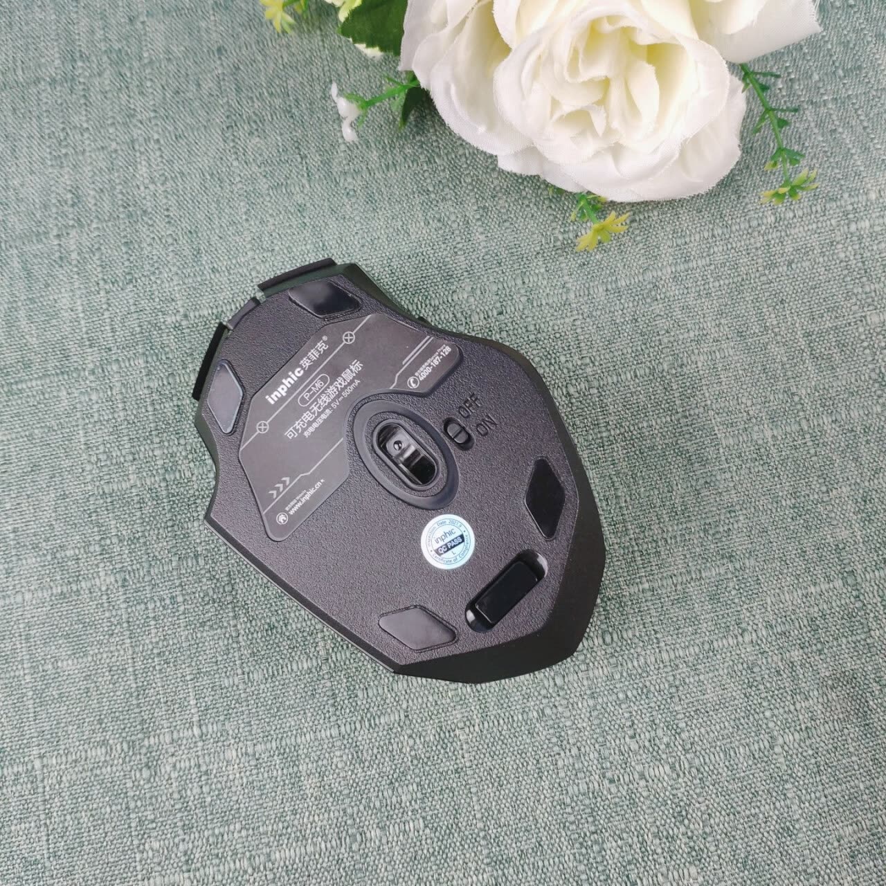 英菲克pm6无线鼠标评测:可充电更环保,人体工程学与高效设计结合