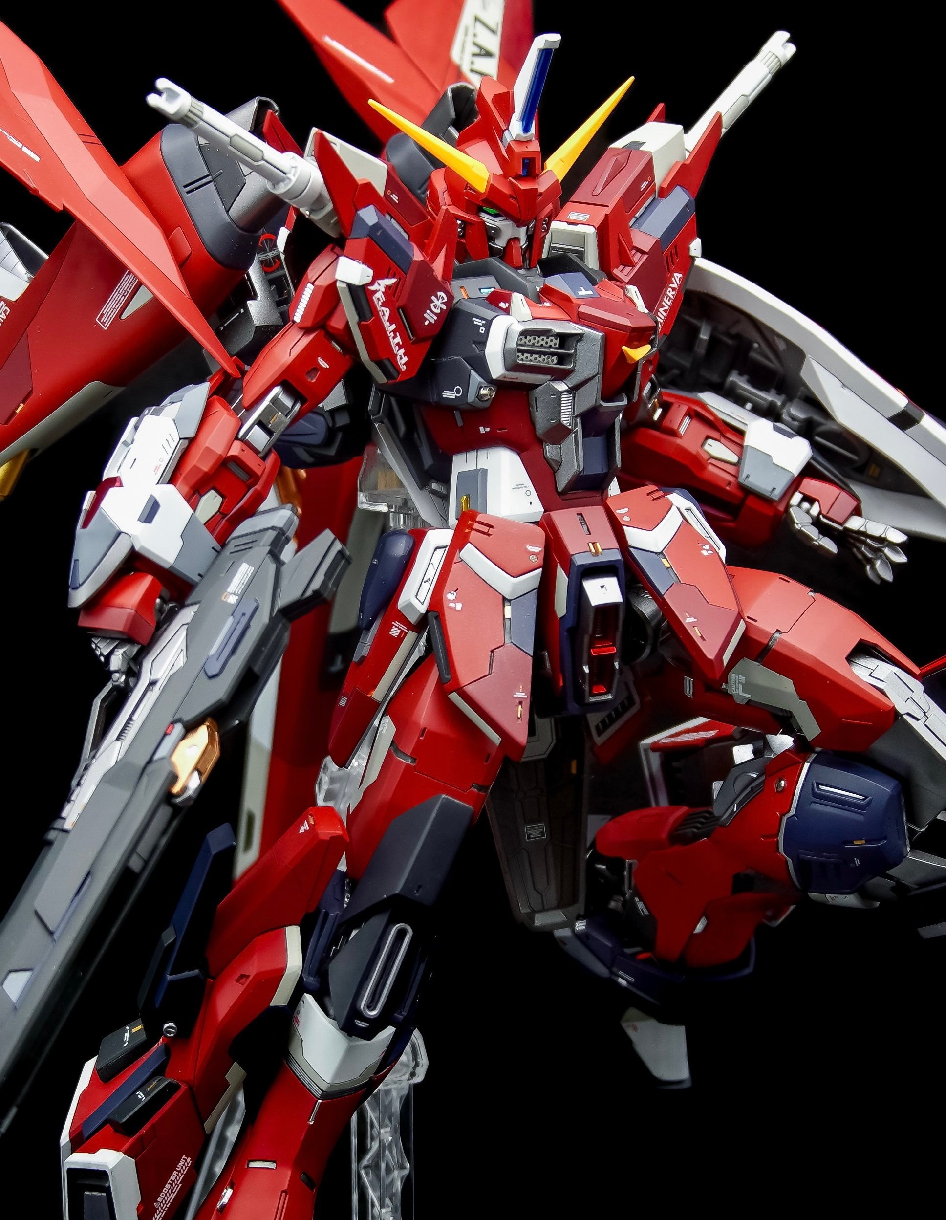 模型欣赏:机动战士高达seed destiny ex救世主高达绯耀