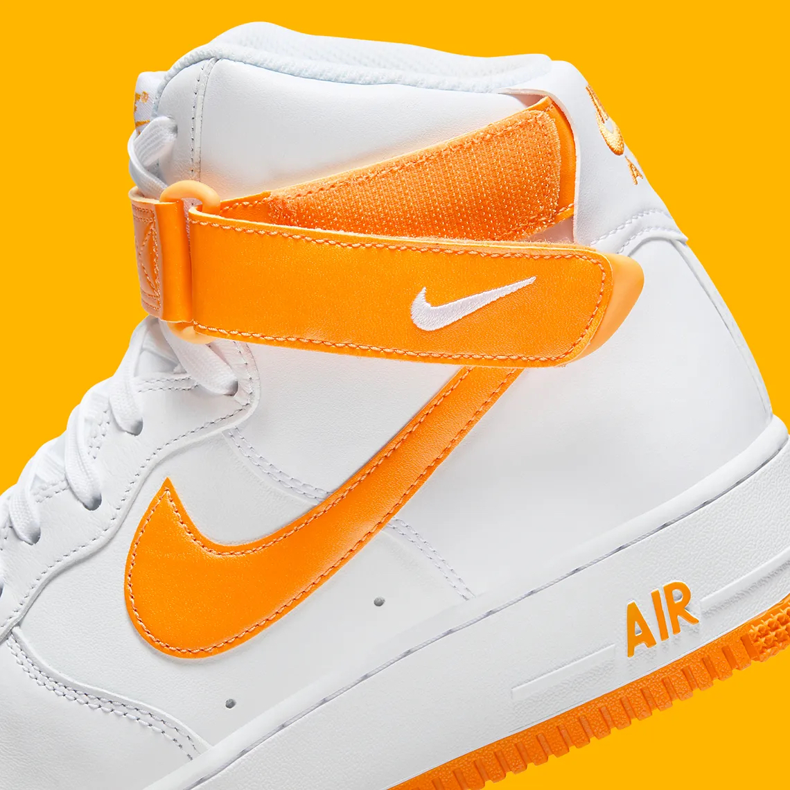 日晷黄色点亮 nike air force 1 high