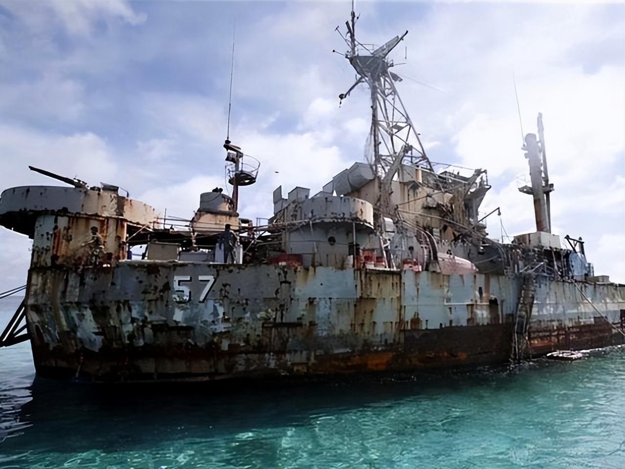 仁爱礁对峙现场，中方拖走菲律宾破船之日，就是重启填岛之时 -6parkbbs.com