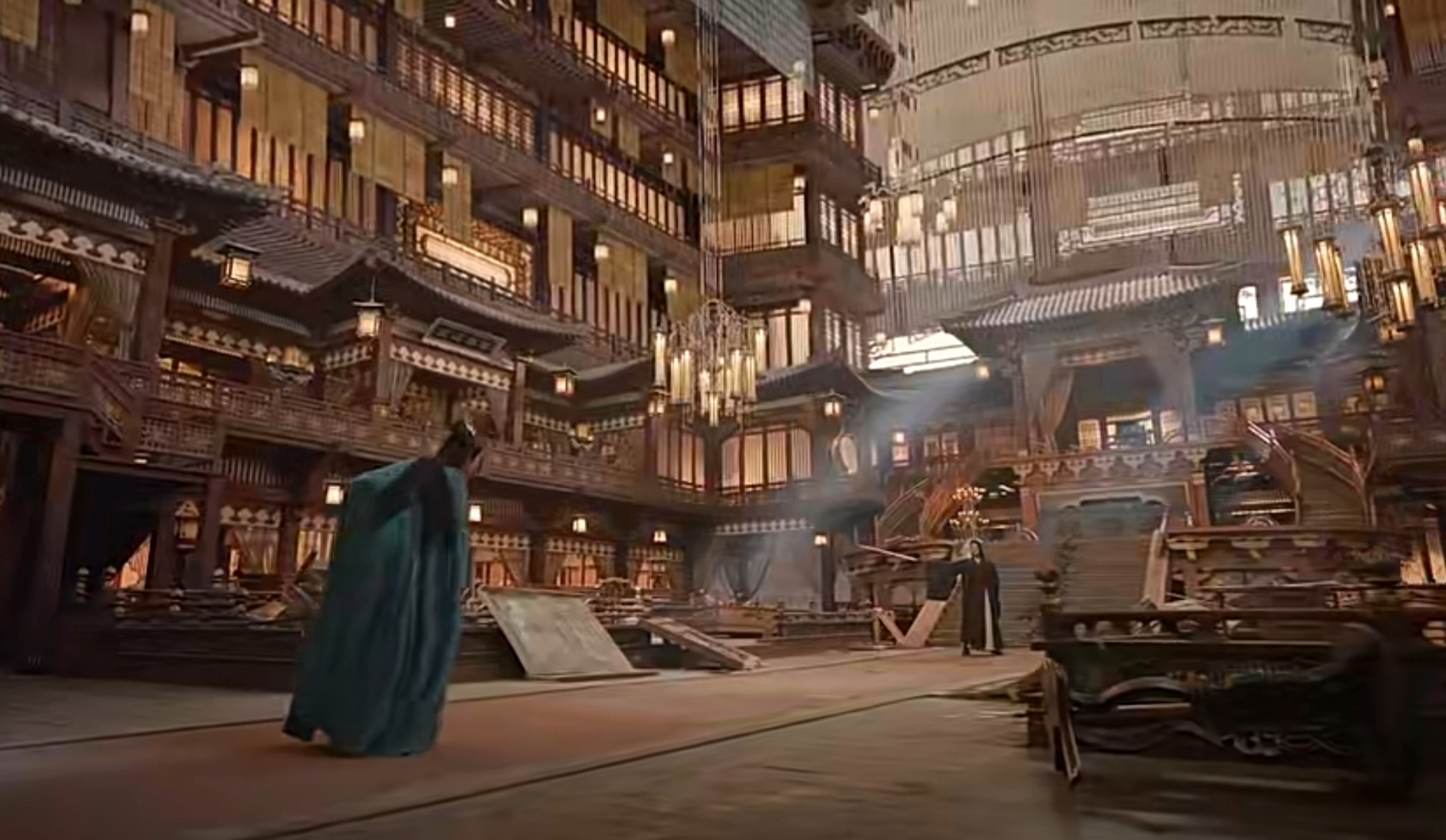 孤剑仙洛青阳来天启城问剑,擂台摆在千金台.