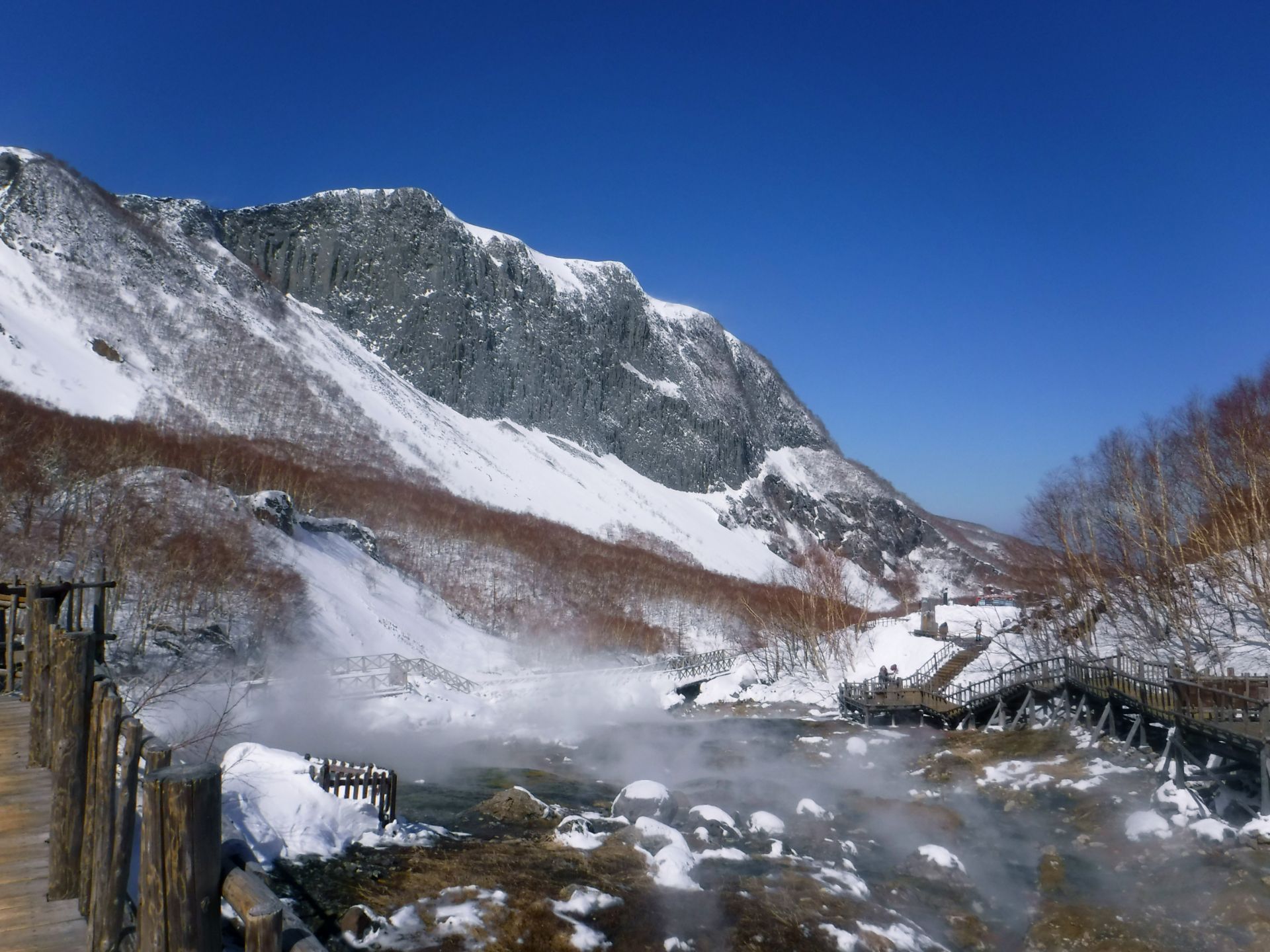 长白山景色图片