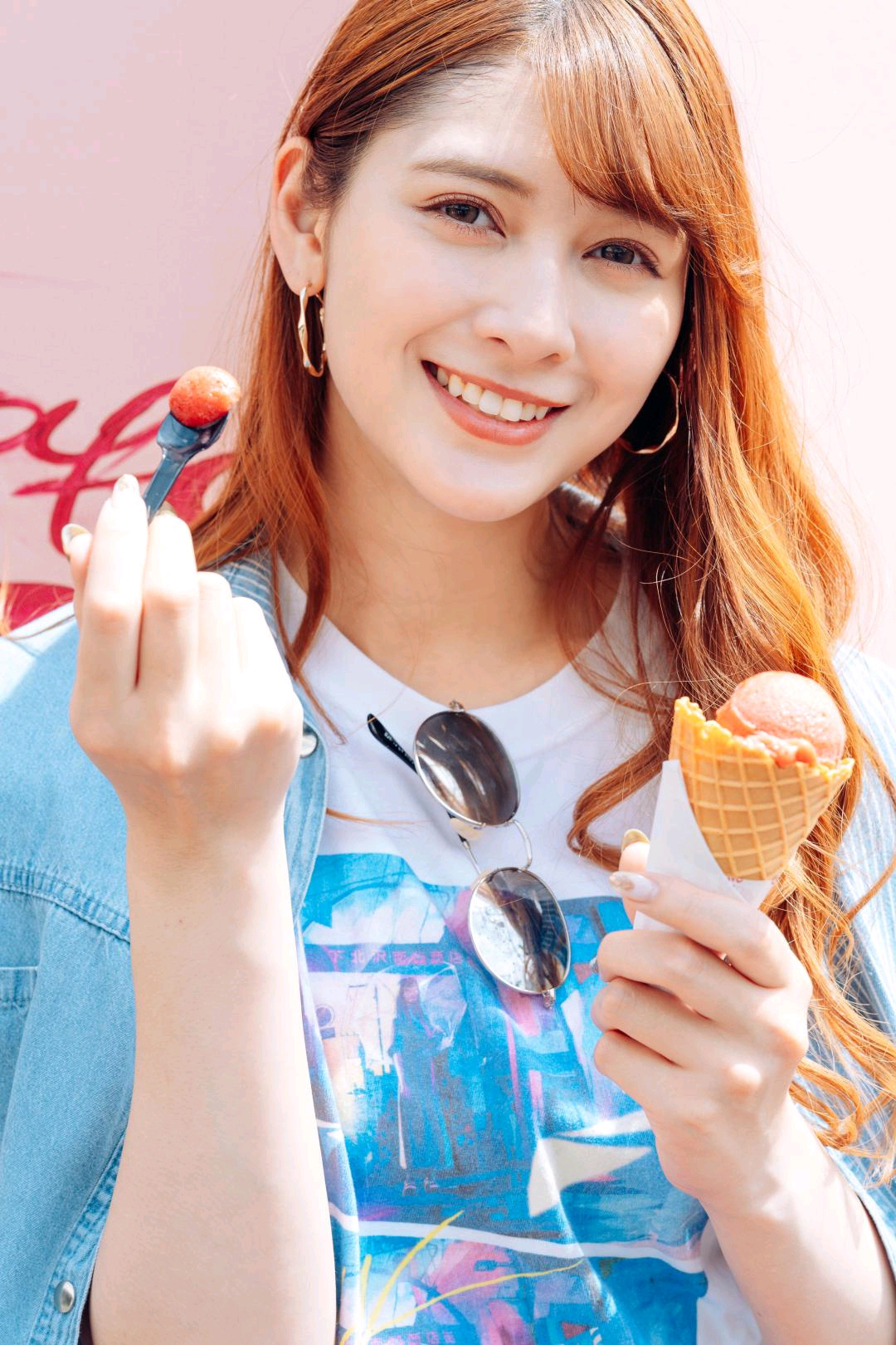 混血美女安洁拉芽衣