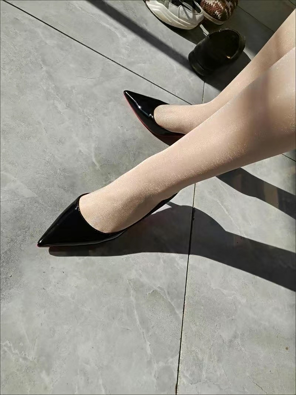 丝袜# #大长腿# #高跟鞋