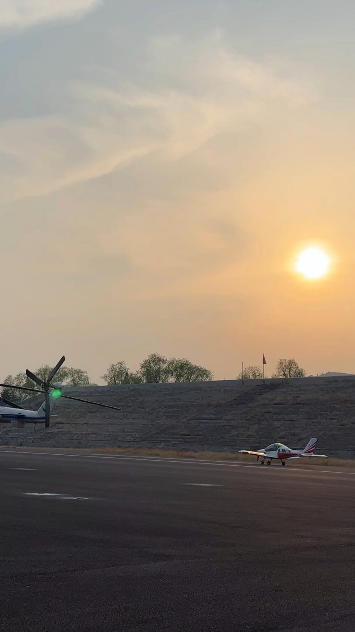 河南新乡唐庄机场,再小的飞机也有属于自己的使命