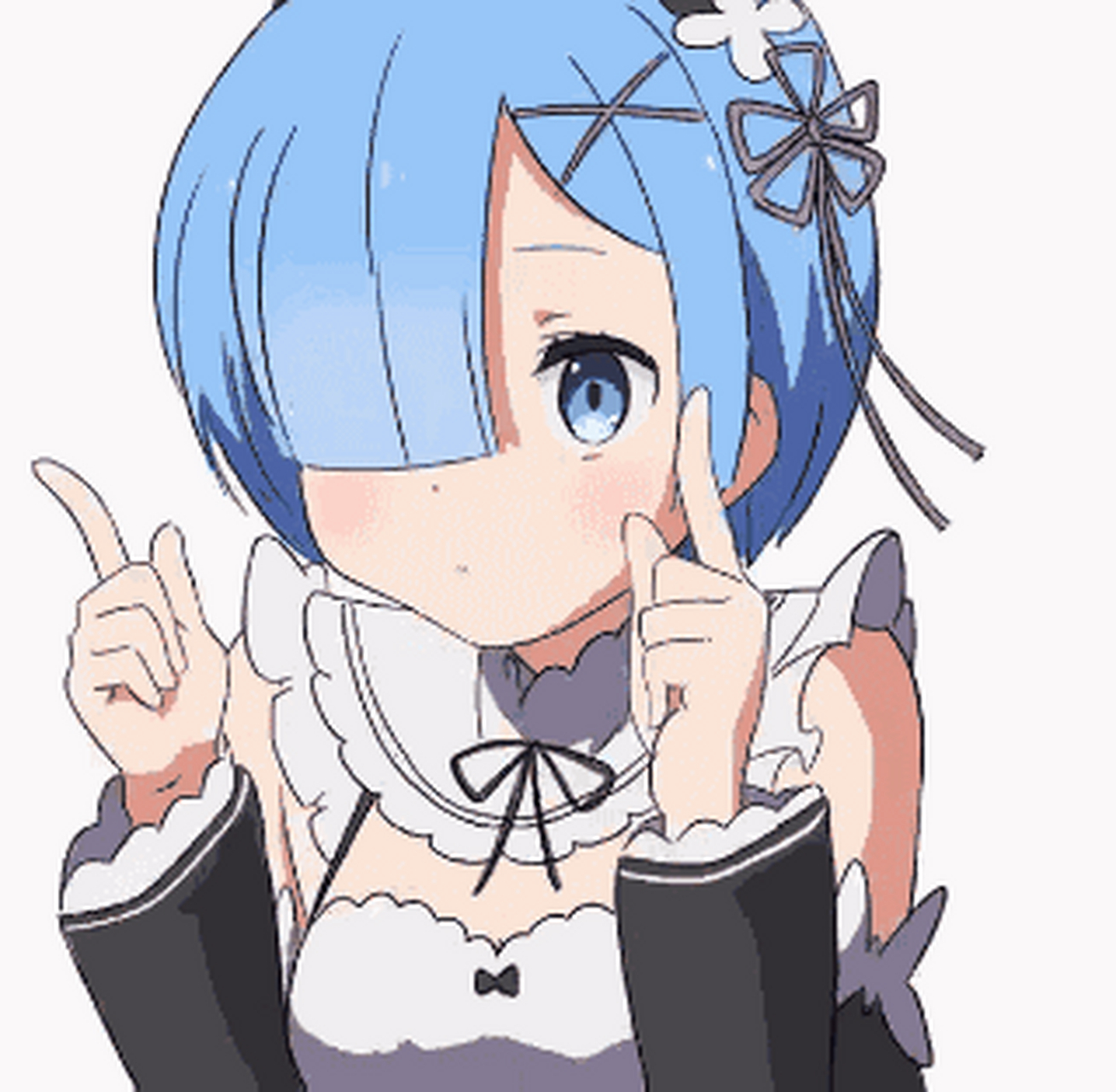 生活# #头像# #表情包# 又能头像又能表情包的蕾姆