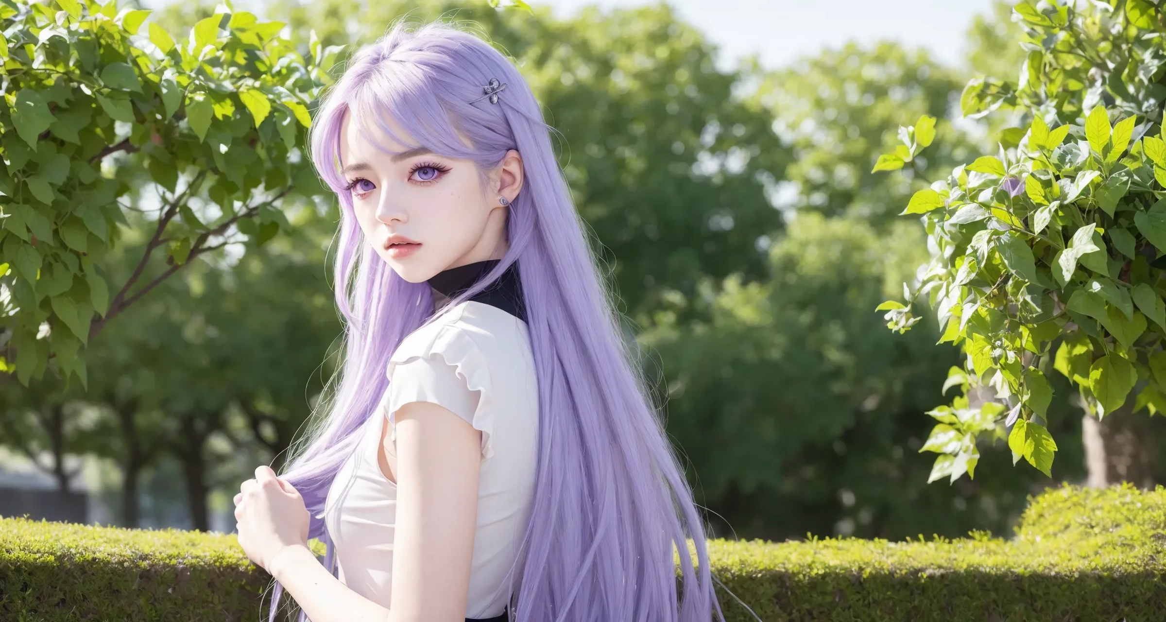 ai画作 | 斗罗大陆最美空灵的仙女,古月娜