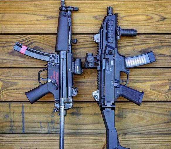 捷克制造的蝎式冲锋枪:cz scorpion evo 3 a1