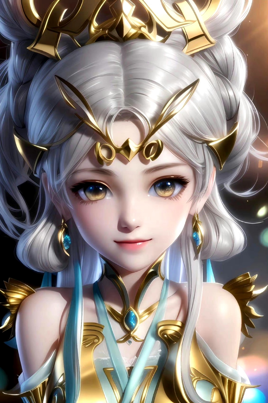 见过这样的小乔吗?是乔妹哦 #ai绘画# #王者荣耀# #动漫少女