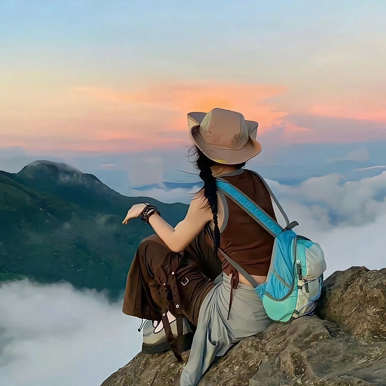 自由氛围感女生头像 676767