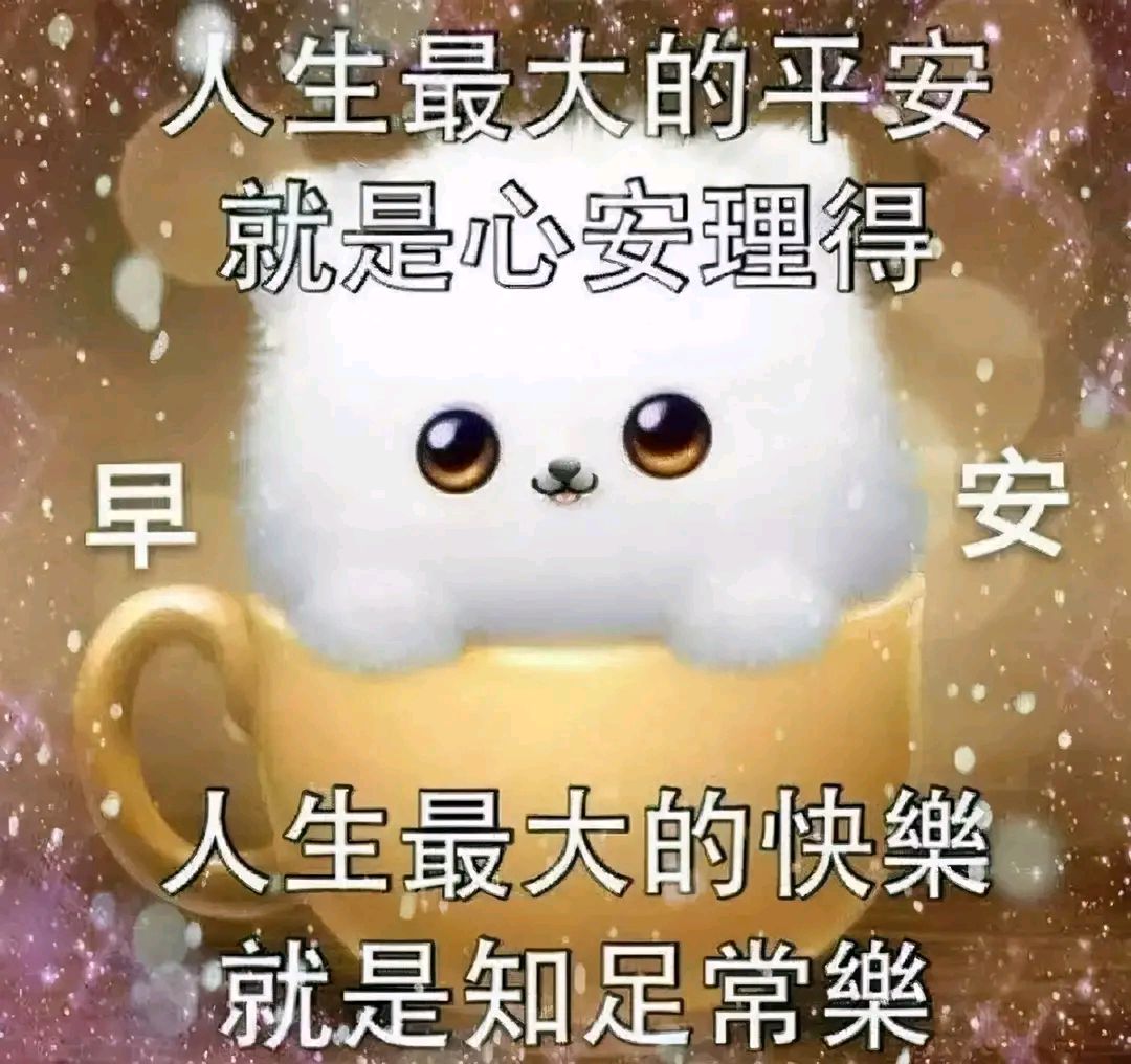 早晨問安:忙碌的日子,別忘了照顧好自己,早上好