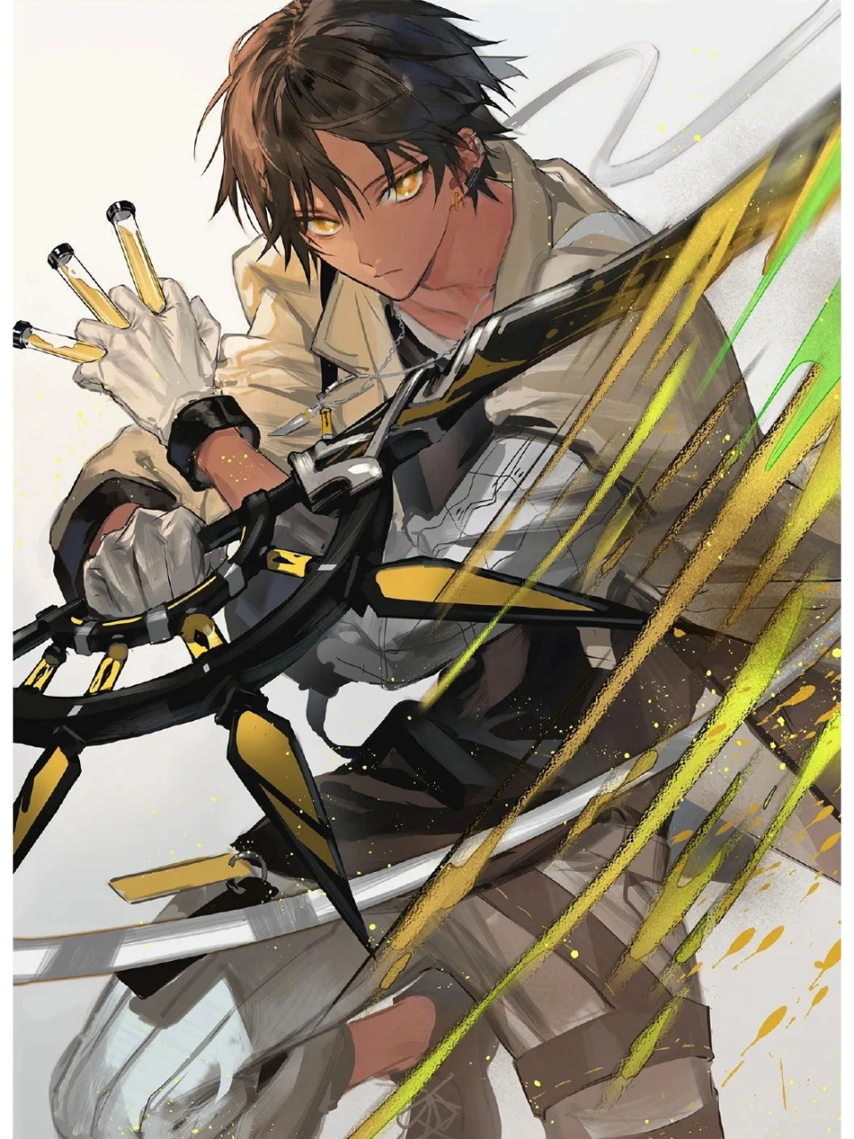 插画推荐:超a动漫男生人设 |||【p站画师】日本画师lowro的插画 #插画