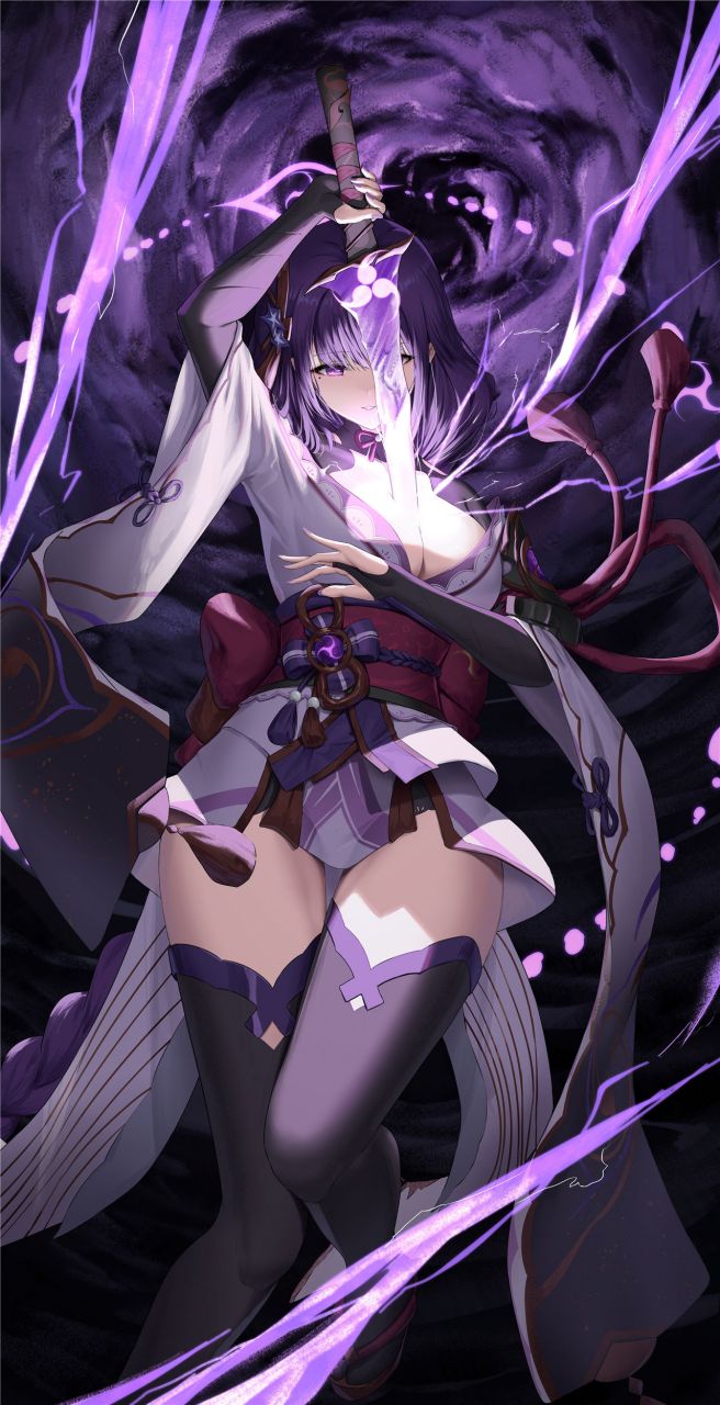 原神# 雷电将军美图