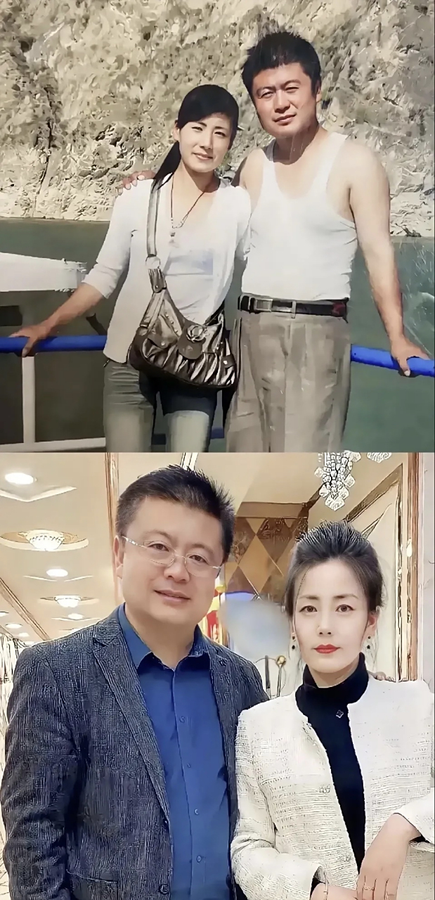 这是一对夫妻30年前和30年后的对比照  他们在30年前还处于热恋阶段