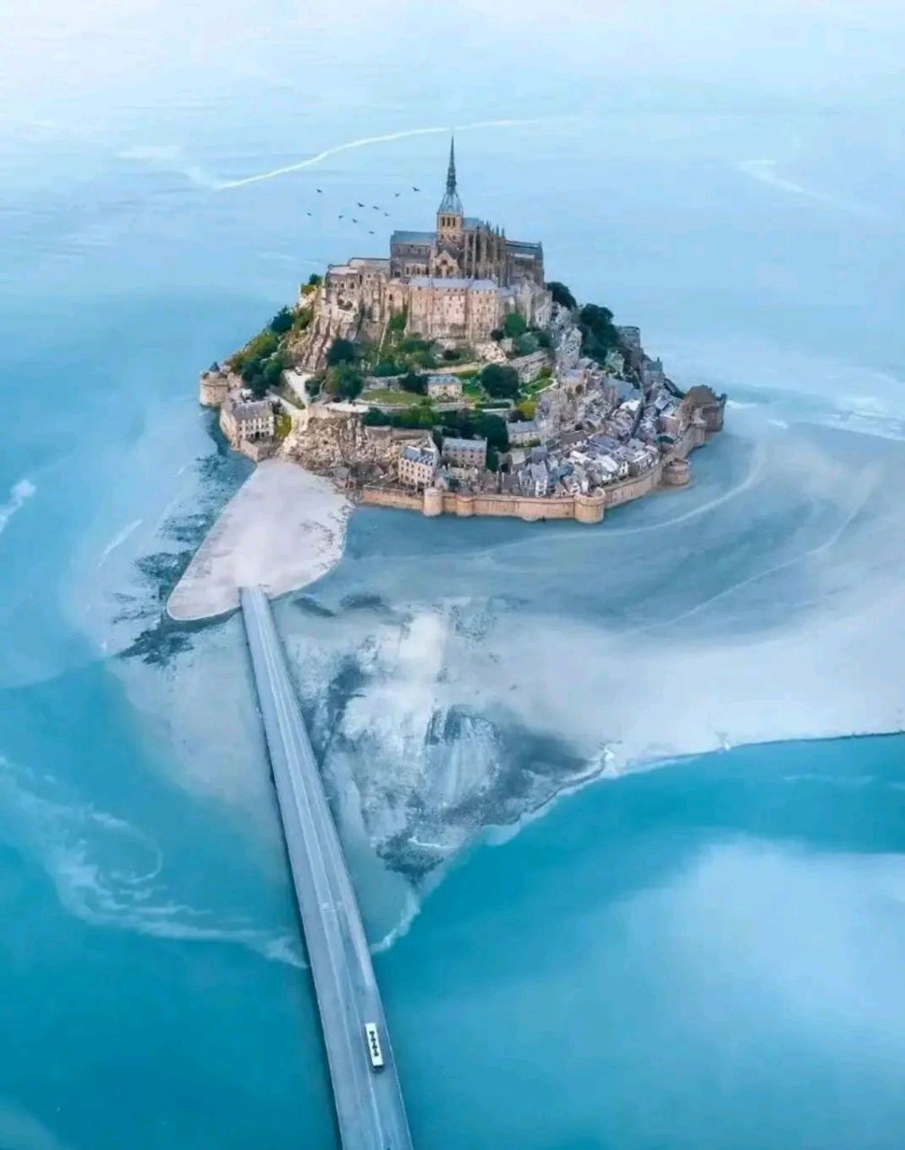 法国,圣米歇尔山城堡,世界第八奇迹