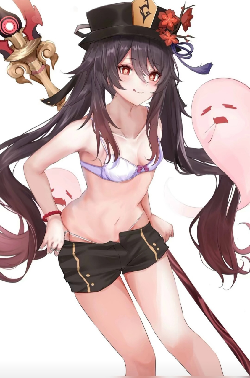 正准备换衣服的胡桃[滑稽]