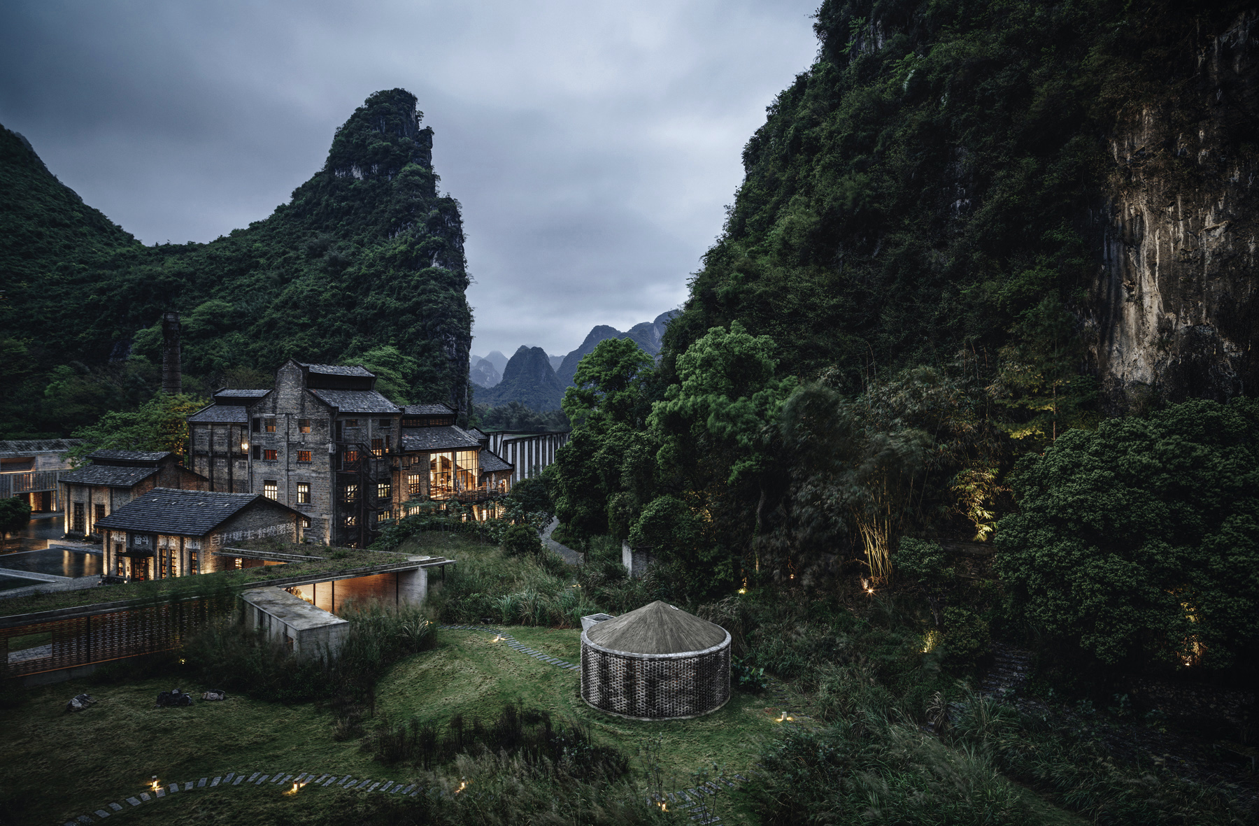 中国奢华酒店19:阳朔糖舍酒店,镶嵌在桂林山水中的建筑艺术品