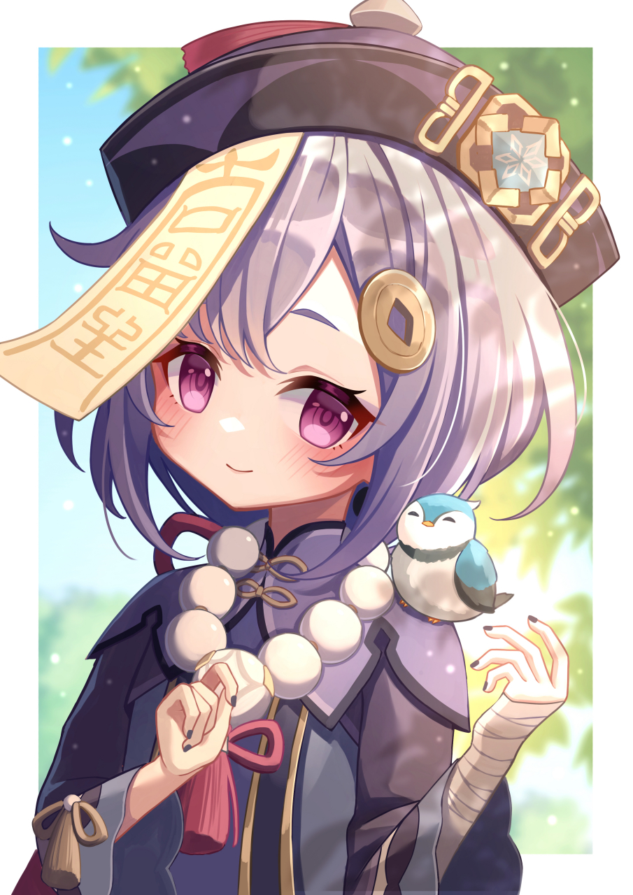 七七是非常受欢迎的萝莉,旅行者抽奖都喜欢抽七七 画