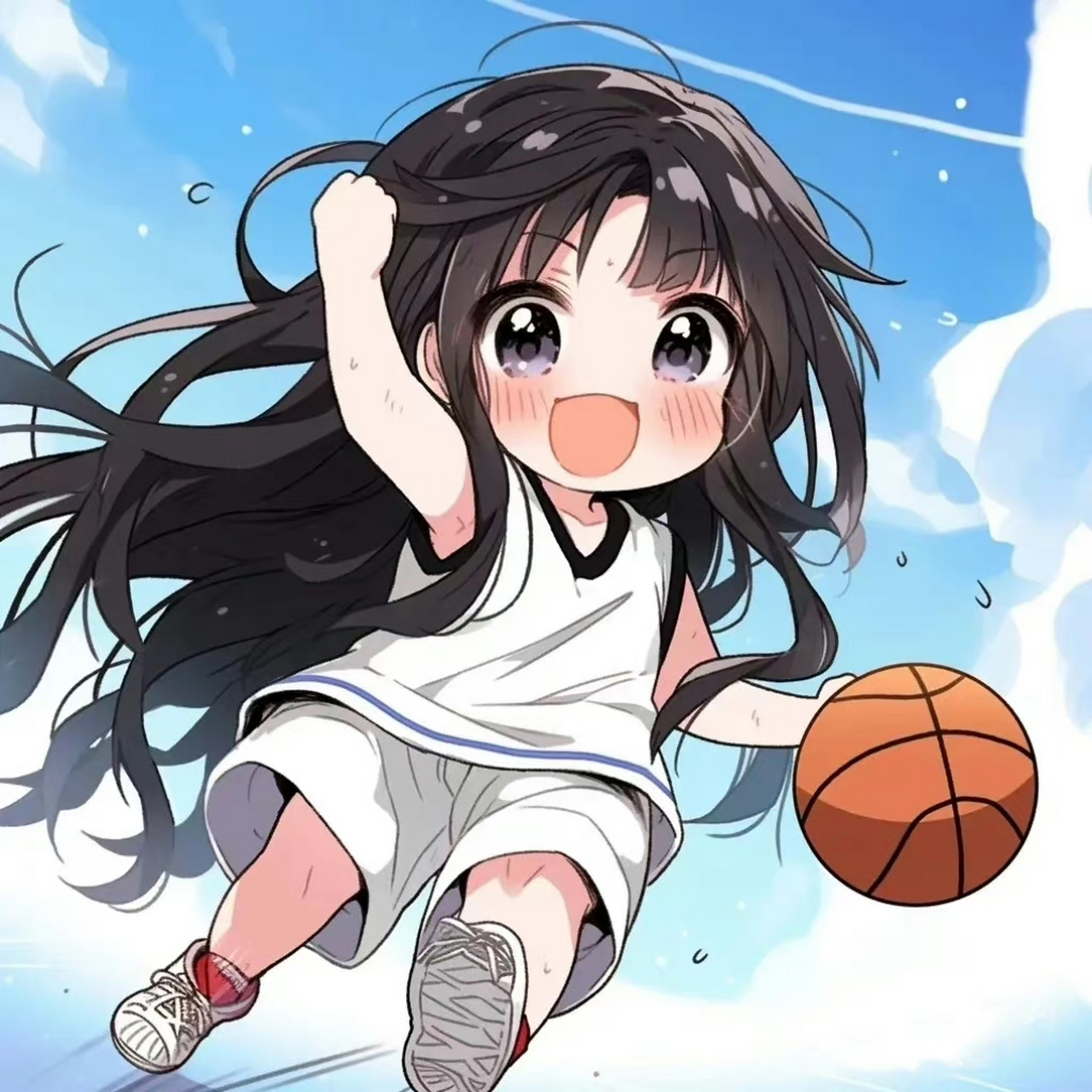 体育系动漫可爱小头像90#头像# #动漫# #篮球
