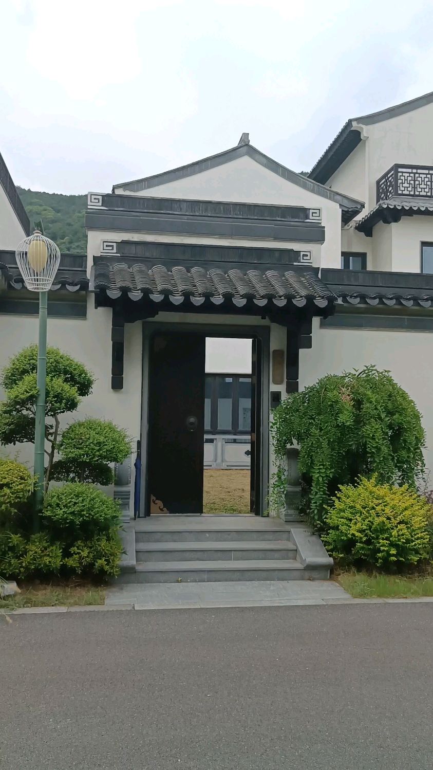 苏式园林,半山坡地 山景独栋别墅