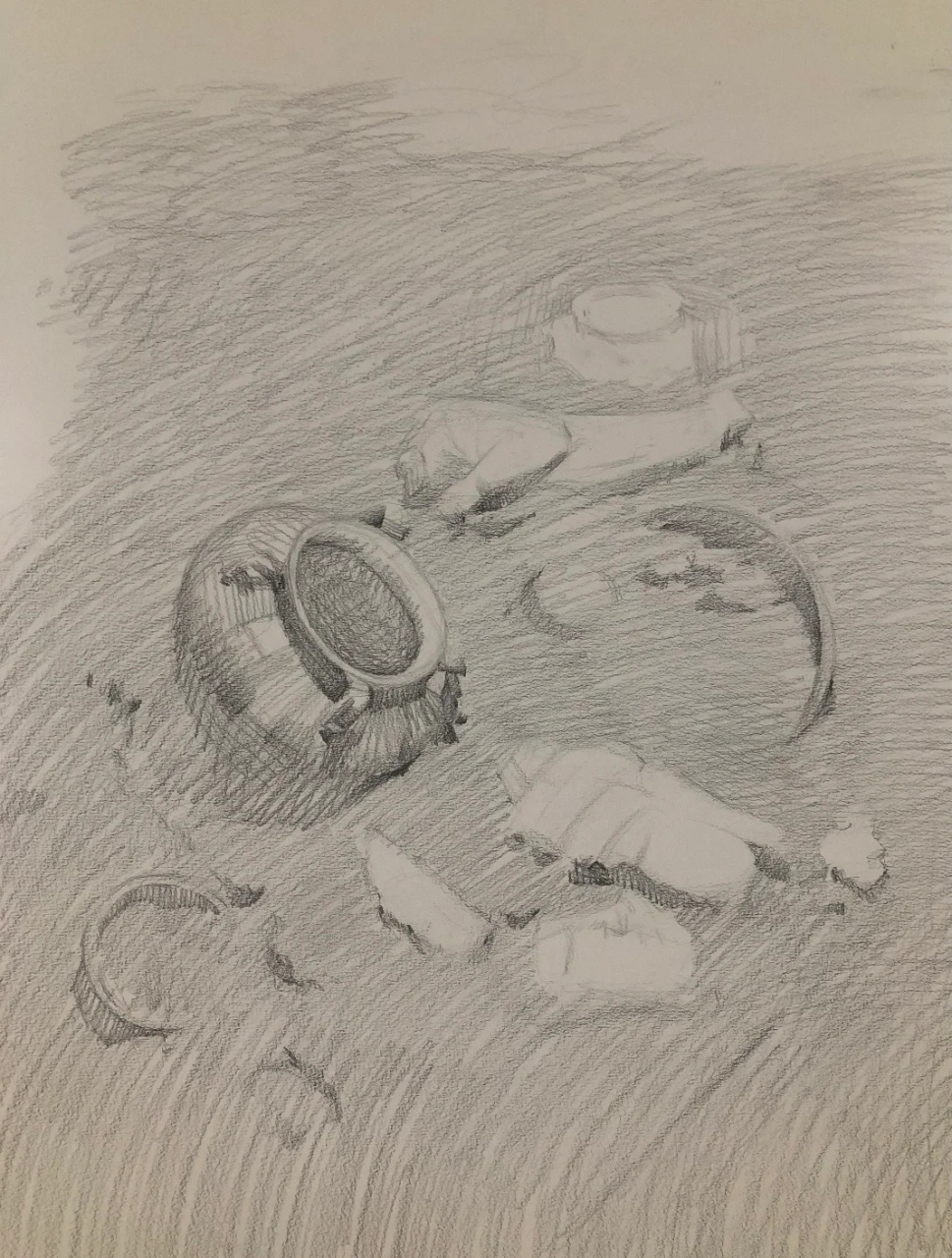 这素描写生画的太强了!