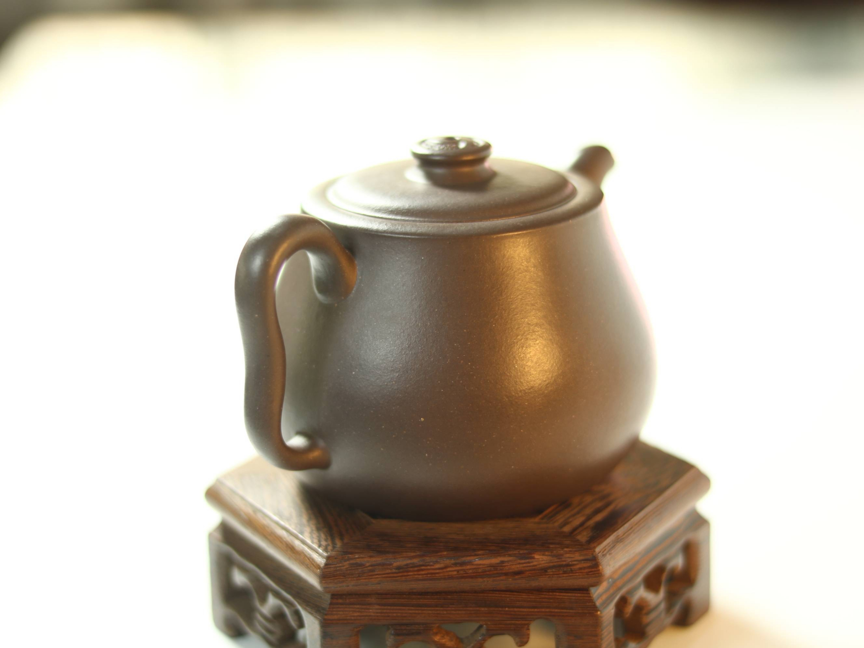 六六大顺 原矿天青泥 低温烧 原创全手工制作 250cc 高工 潘洪强癸卯