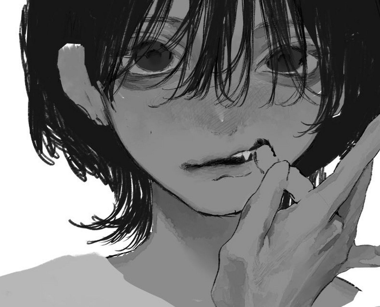 虎牙  推:@tayumel_sub #插画# #动漫头像和壁纸