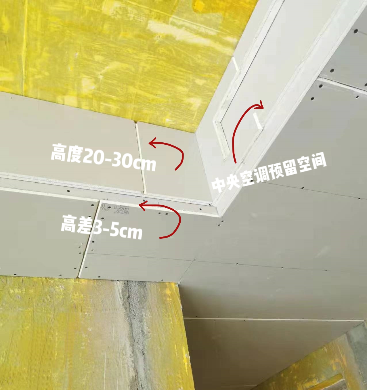 双眼皮吊顶这两年确实是大热设计好看不贵又不占空间一般双眼皮吊顶