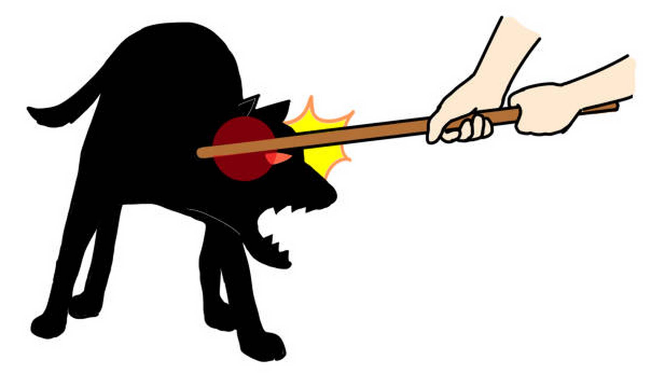 因为狗咬人,人要打狗.本来很直白的逻辑,在一些狗粉脑子中就是行不通.