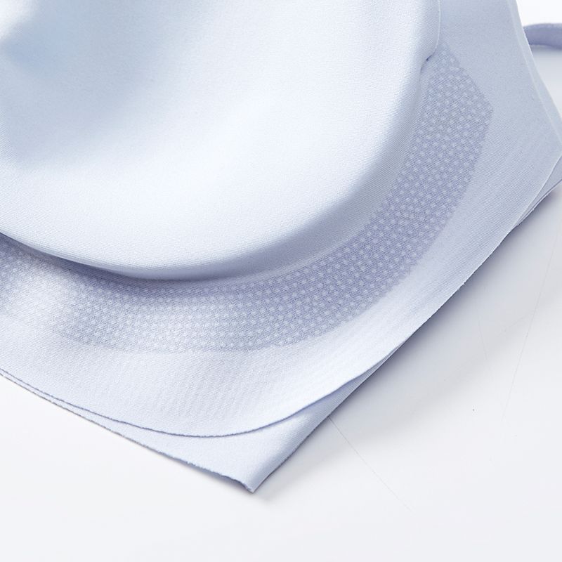 kissy氧心无尺码文胸女大红本命年兔年无痕果冻胶软支撑内衣