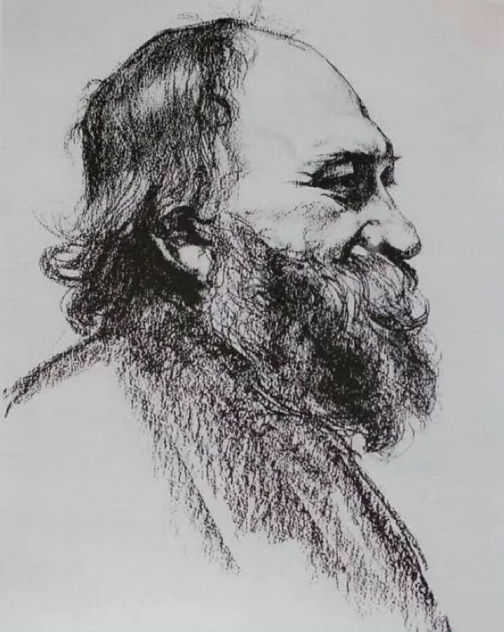 德国素描大师康波夫速写作品,线条,动态,衣褶,骨骼,质感每一幅都透漏