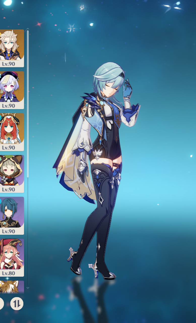 优菈的身材,还真是提瓦特天花板的存在!#游戏# #原神# #二次元