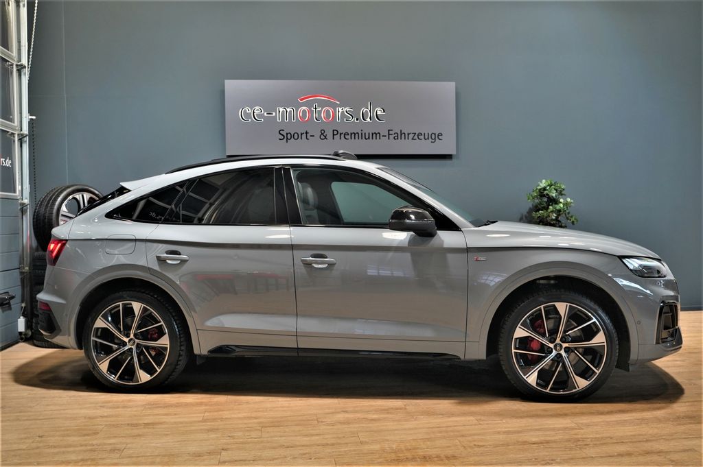 奥迪q5"sport"完成升级,红色卡钳 20寸轮毂,加速成绩优于glc