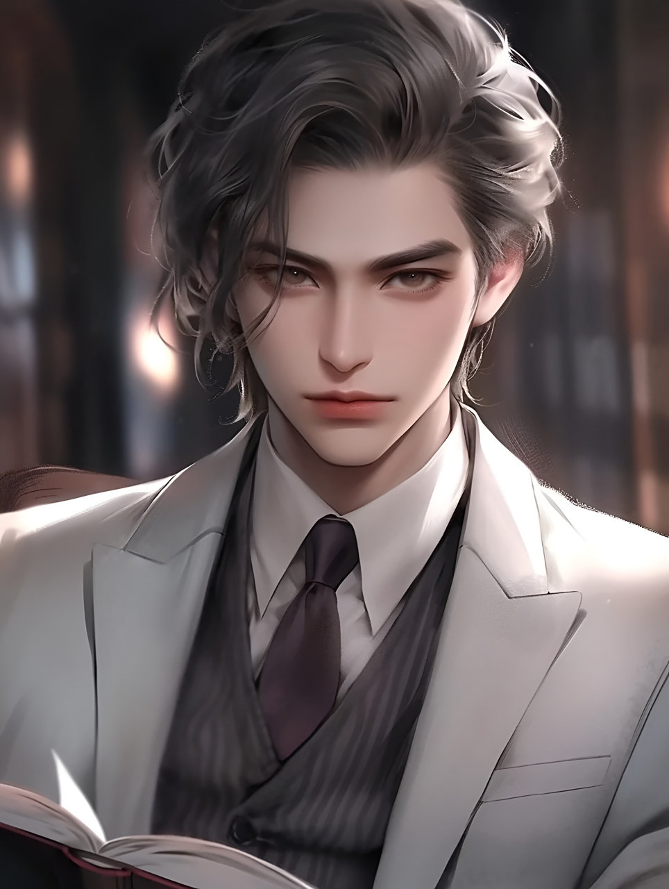 斯文败类腹黑医生 #二次元# #ai共创计划# #ai绘画